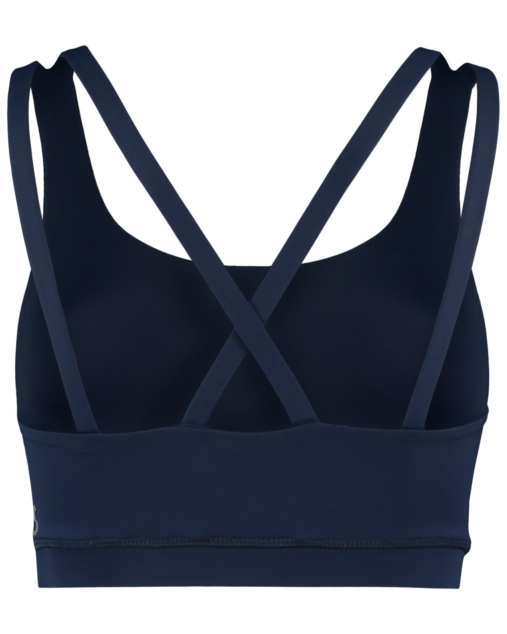 Hooded Sports Bra - Blue by NUMBAT