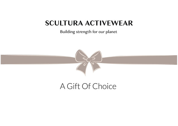 Sustainble Gifts. Scultura Gift Cards for Friends and family.